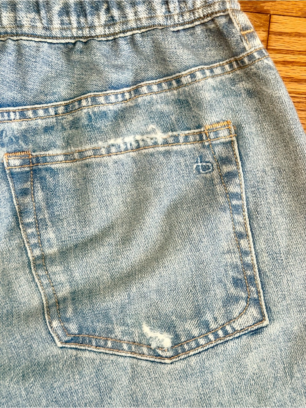 rag & bone Women's Miramar Terry Walking Shorts | Brooke wash | Size Small - Picture 11 of 15
